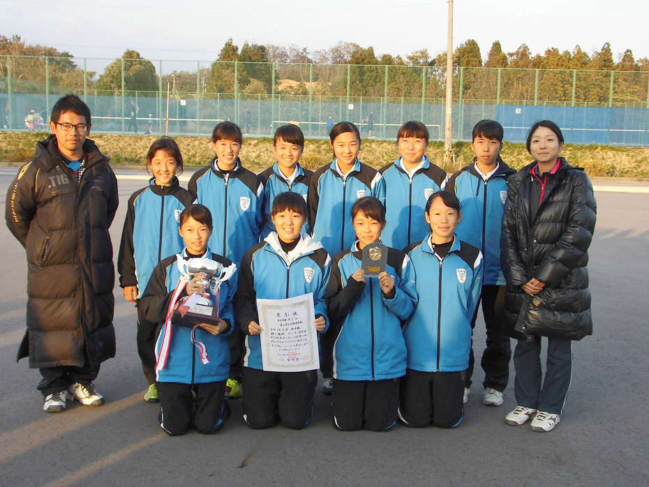 女子優勝富山県呉羽中学校